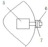 Detachable multiple cylinder base large bearing capacity suction foundation device