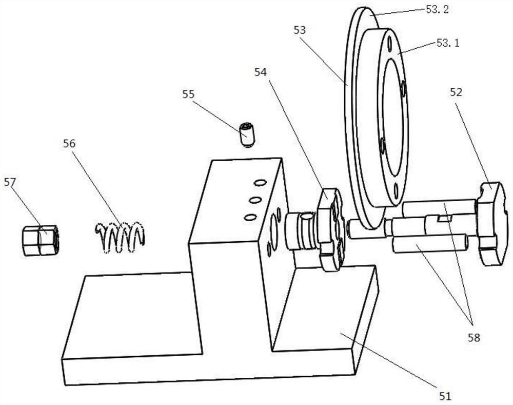 Differential locking mechanism test method and rack