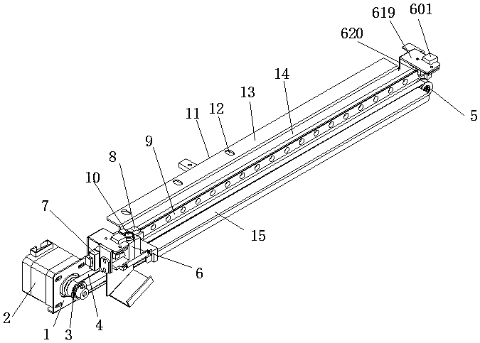 Sample cup transporting device based on analytical sampling equipment