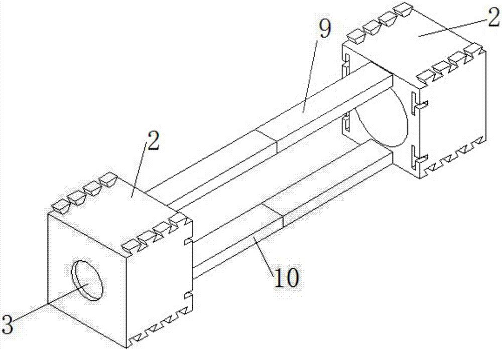 High-strength battery cell support