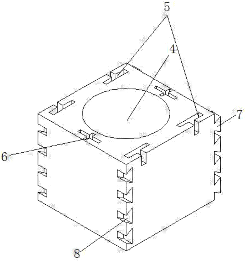 High-strength battery cell support