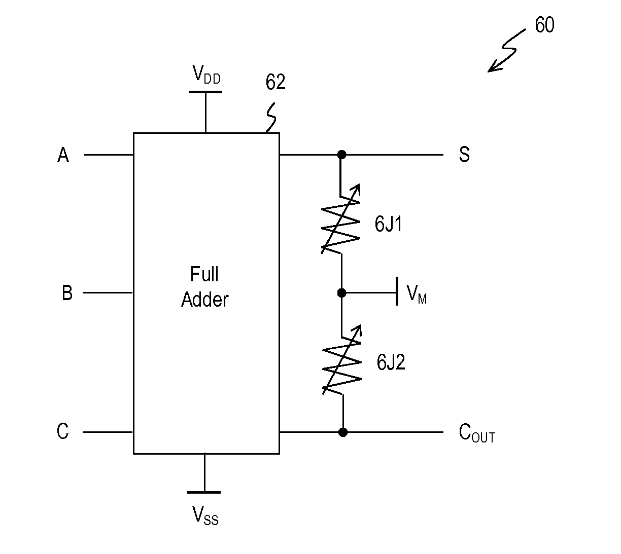 Nonvolatile Full Adder Circuit