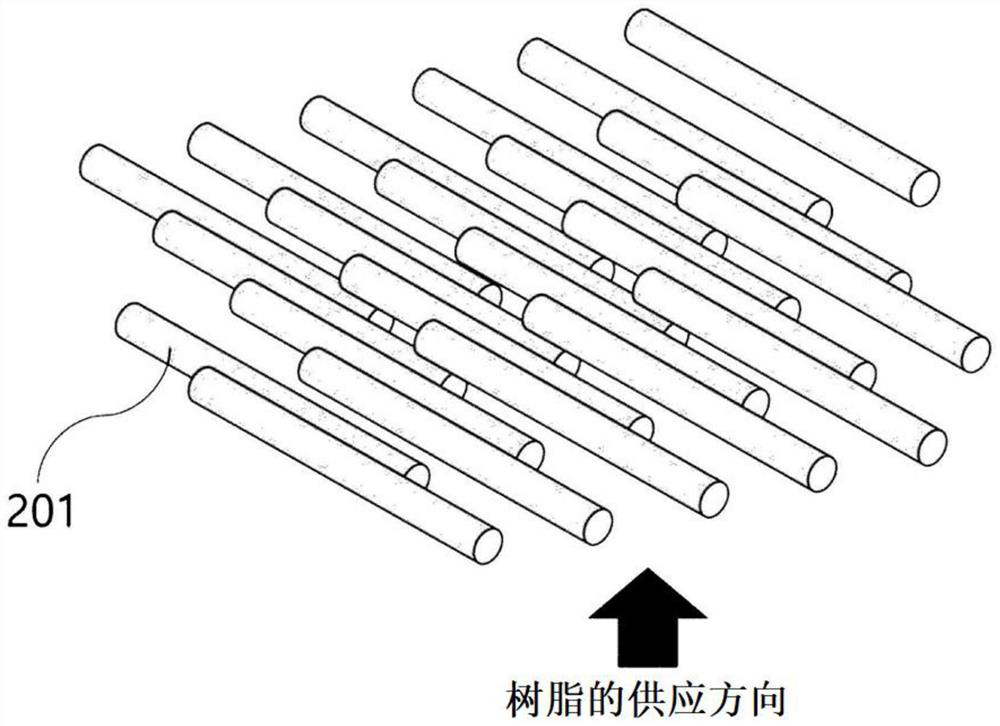 Method for producing long-fiber composite material