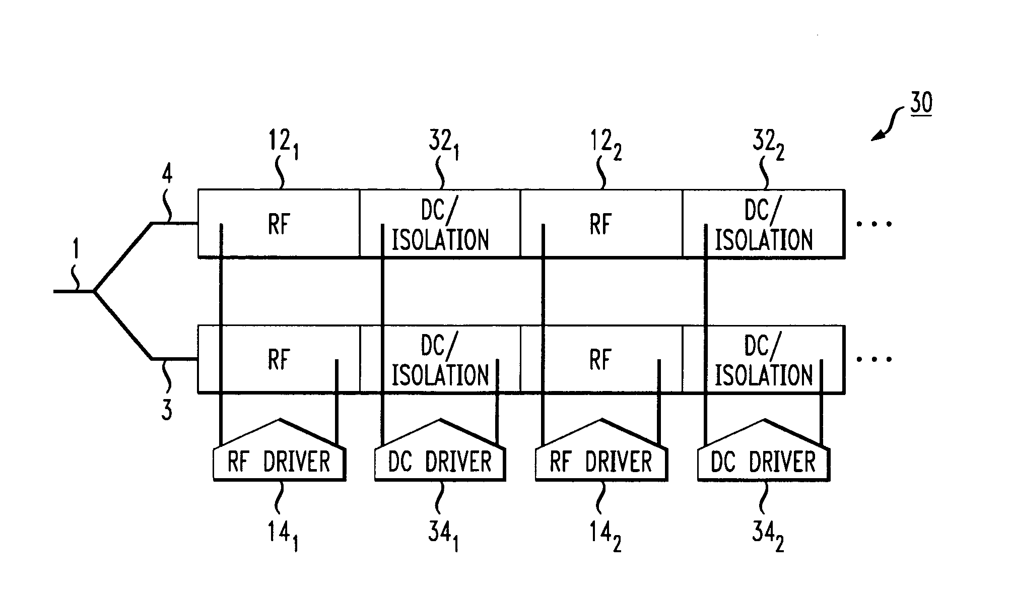 Segmented optical modulator