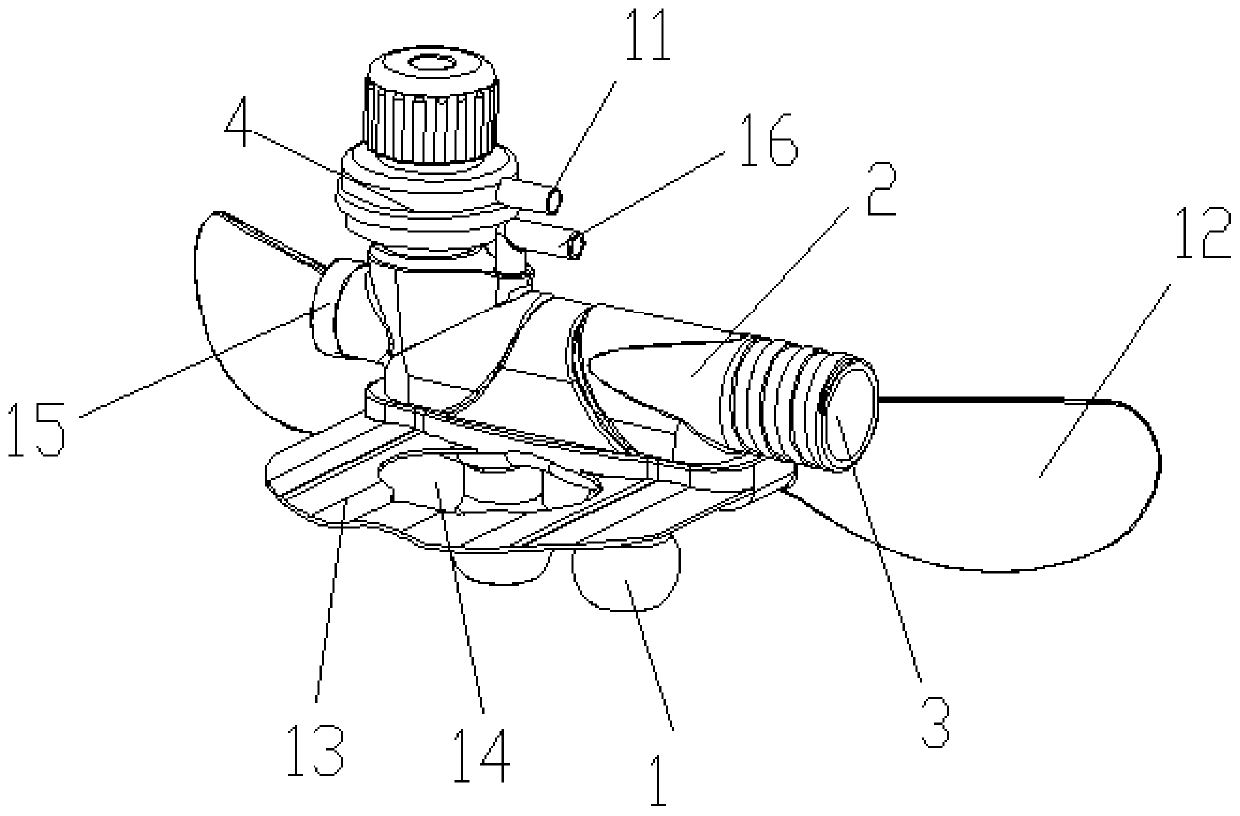 Pressure-controllable breathing nose plug and single-pipe breathing machine adopting same