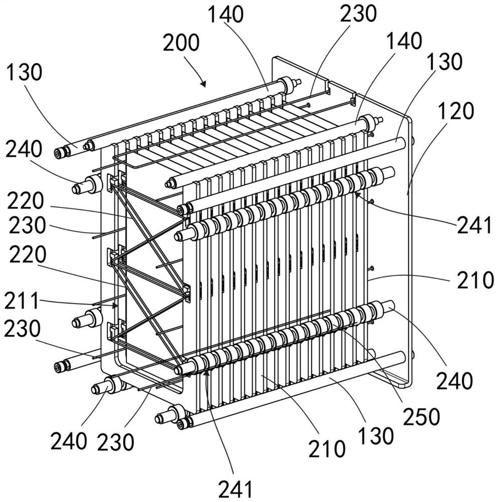 Ultra-thin glass tempering device