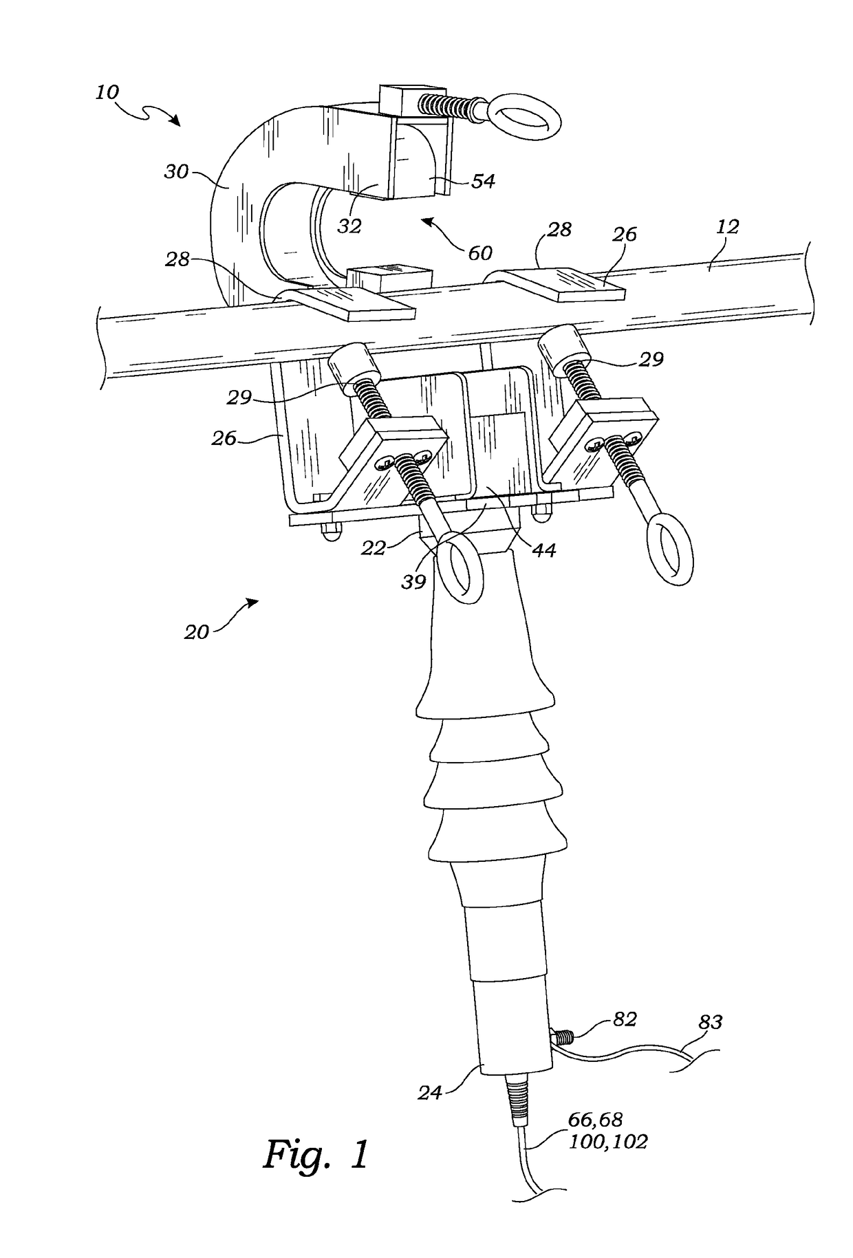 Electro-optic current sensor with high dynamic range and accuracy