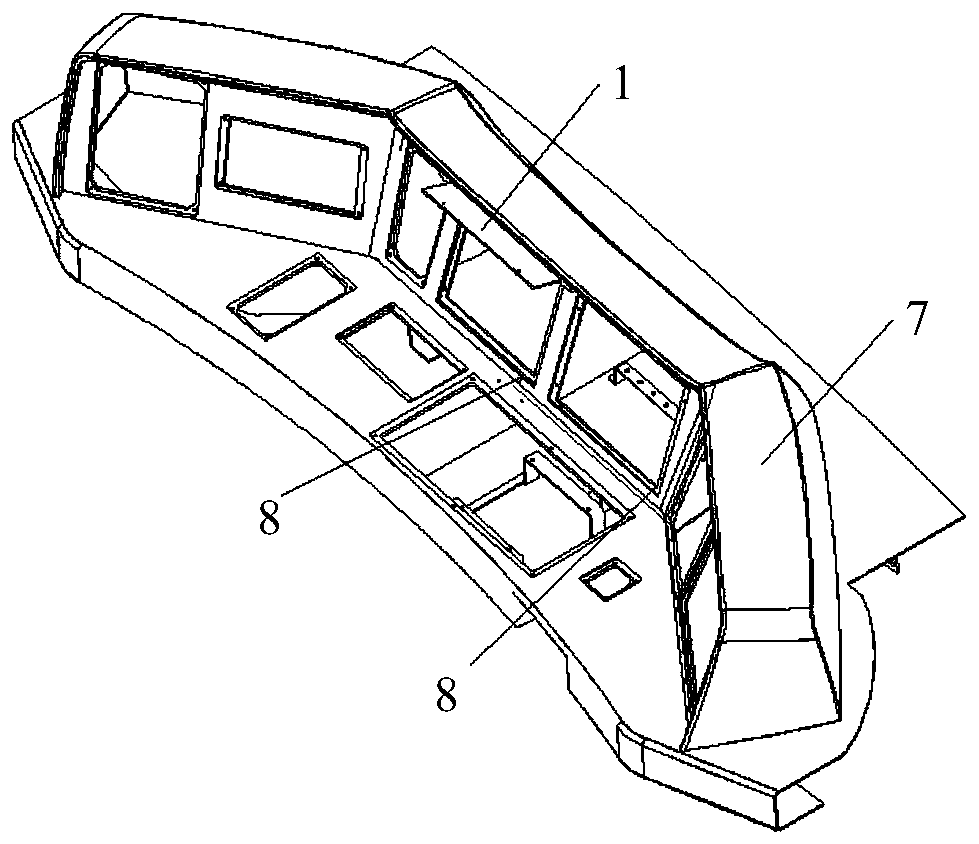 Sun shield mechanism and rail car