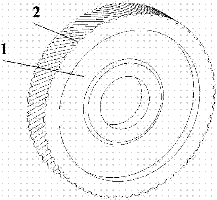 Manufacturing method for dual-metal dual-performance titanium alloy integral blade disc