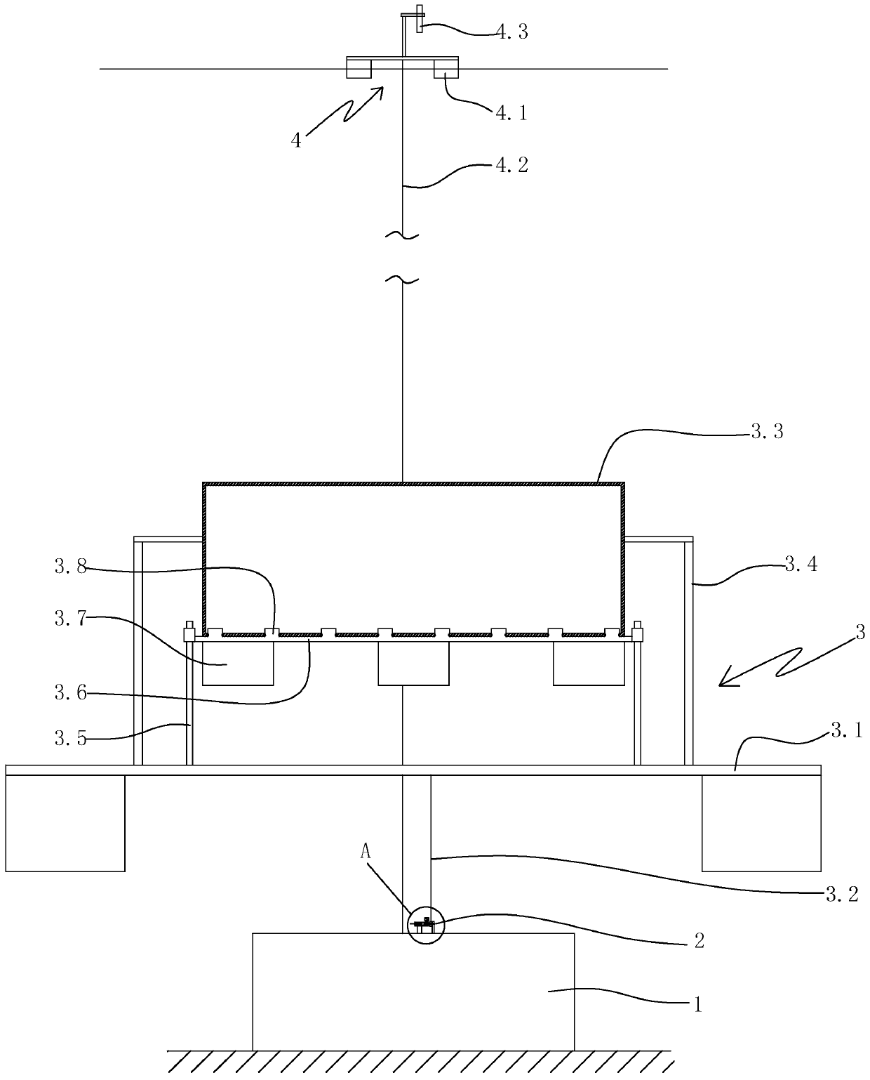 A preset marine oil pollution removal device