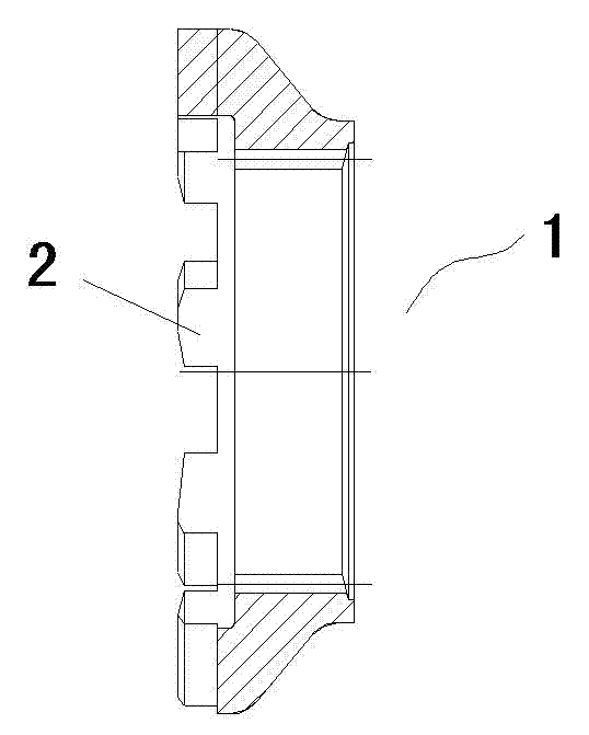 Forming and milling process of automotive differential clutch engagement sleeve