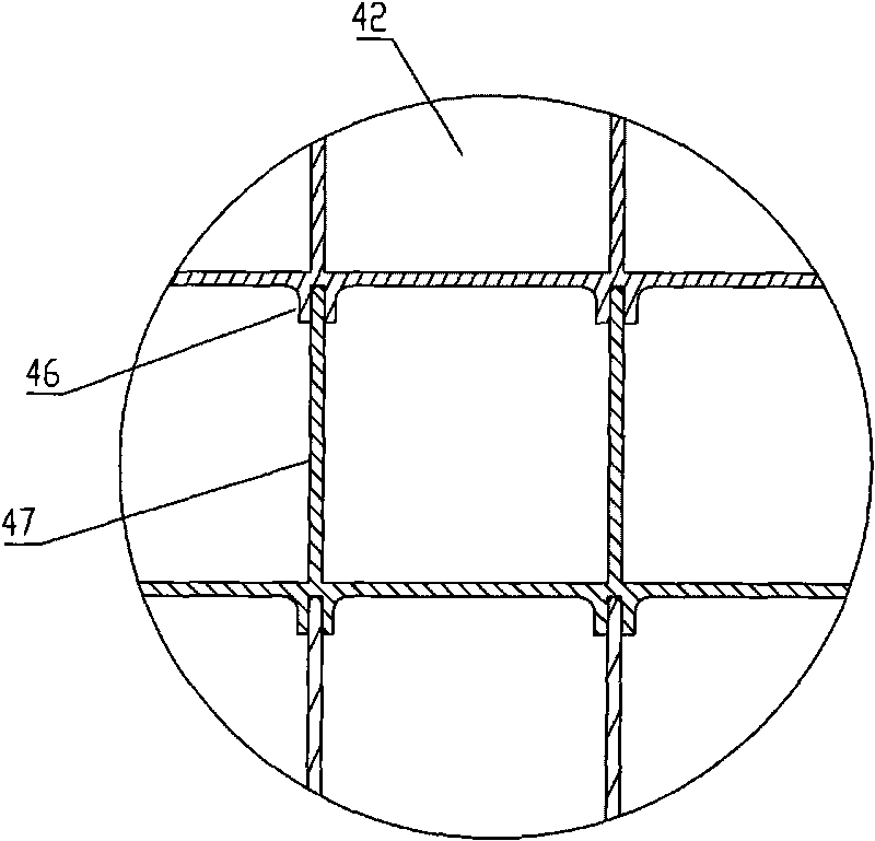 High-efficiency water tank for heat pump water heater