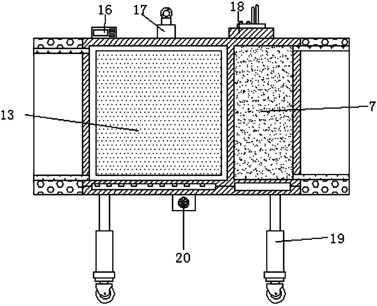 Teaching device used for computer information technology