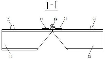 Large-buried-depth tunnel top vertical shaft backfilling load-reducing structure and construction method thereof