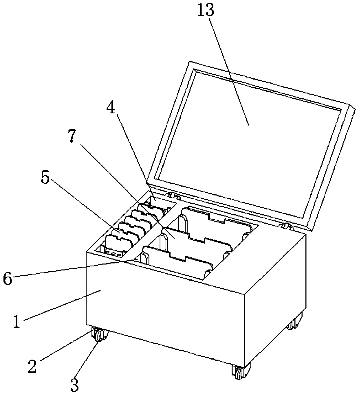 Dynamic card detection device and method