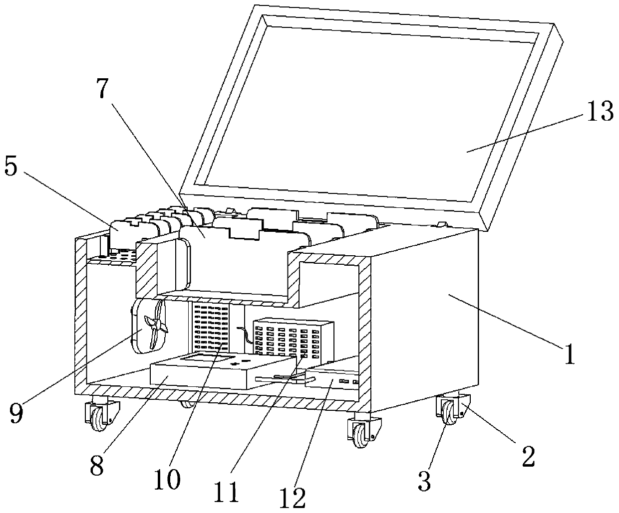 Dynamic card detection device and method