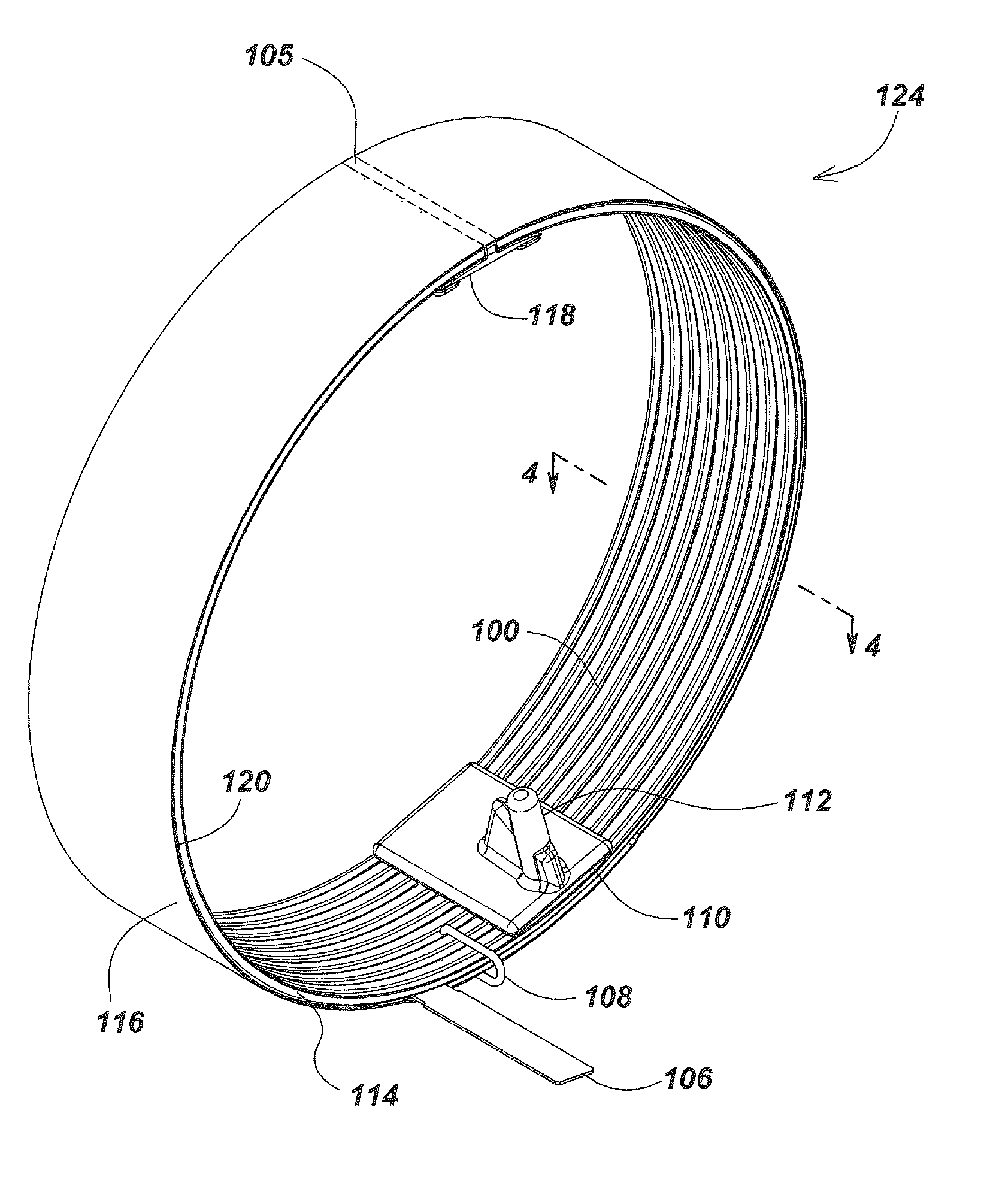 Locator antenna with conductive bobbin