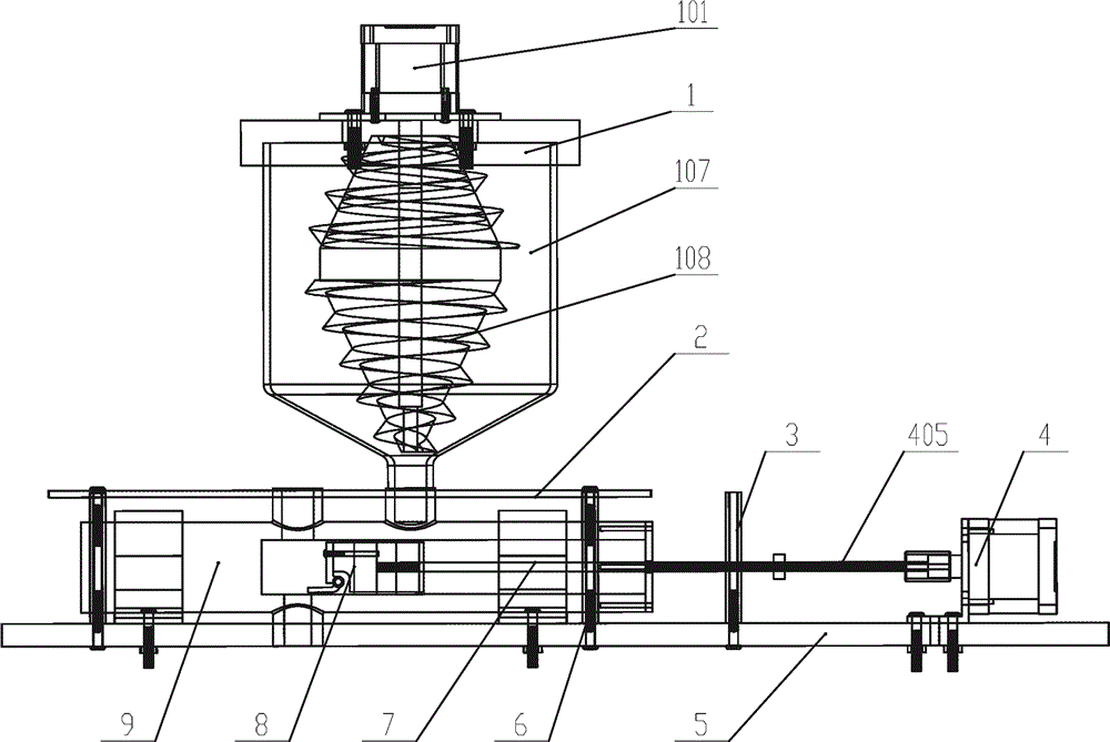 Powder feeding mechanism and operation method of functional gradient powder material