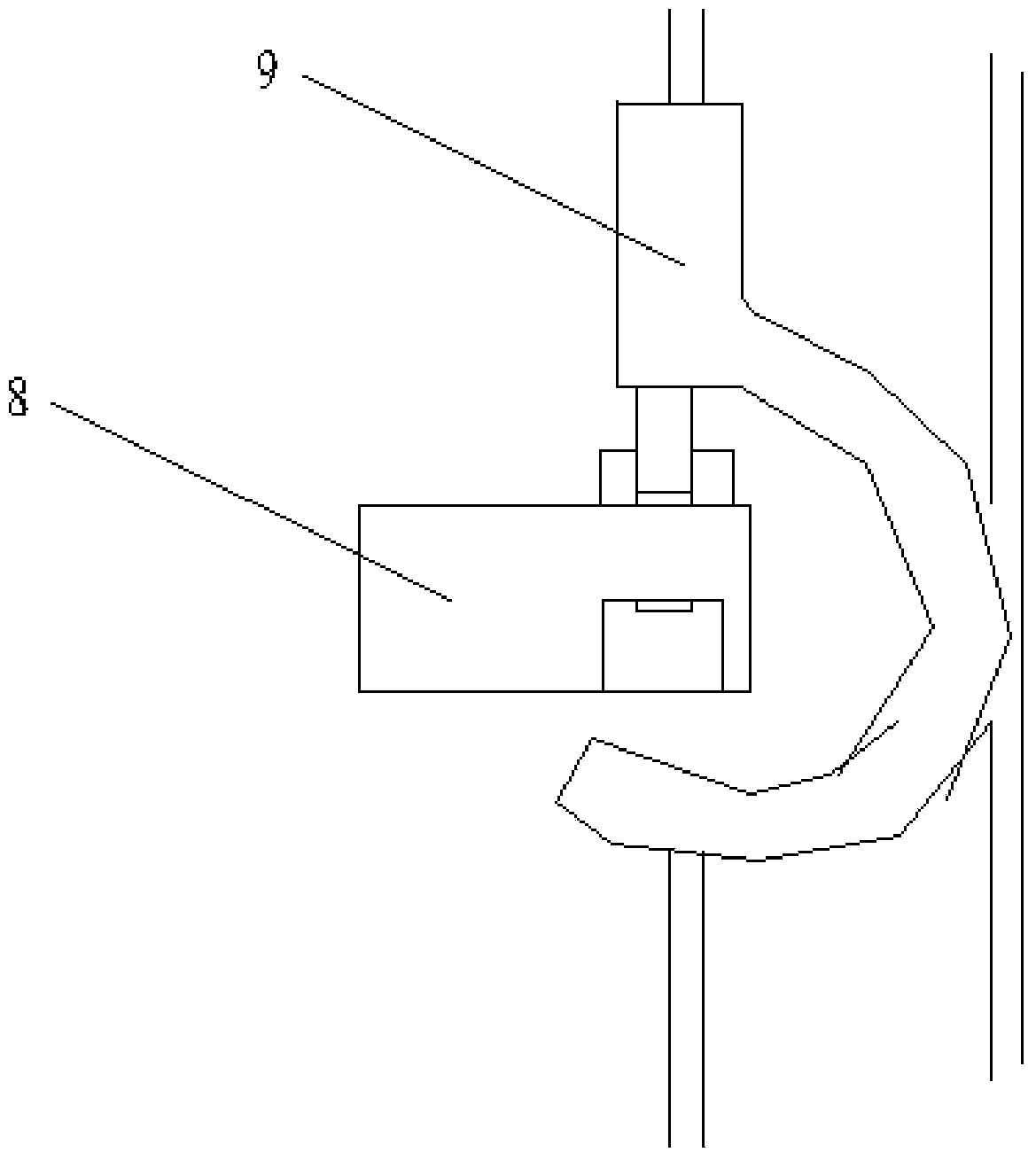 Fine adjustment device for stroke of hydraulic oil press