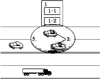 Intelligent node-type roadside micro station non-stop toll collection method