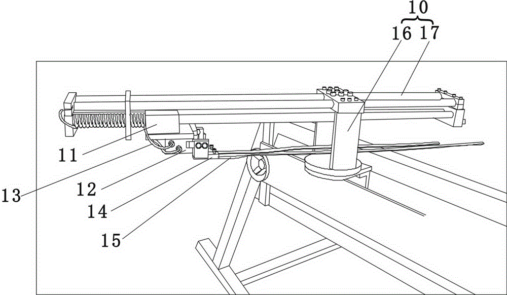 Supporting-unfolding device of costume ironing machine