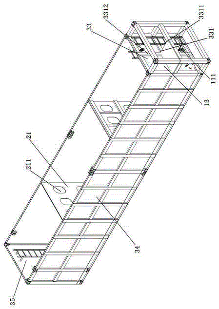 A container system used in oil well drilling operations