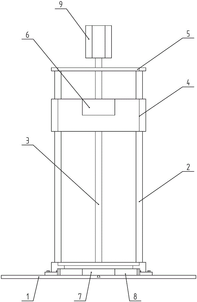 Impact test machine with steel ball self-reset function