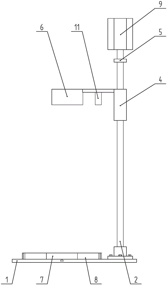 Impact test machine with steel ball self-reset function