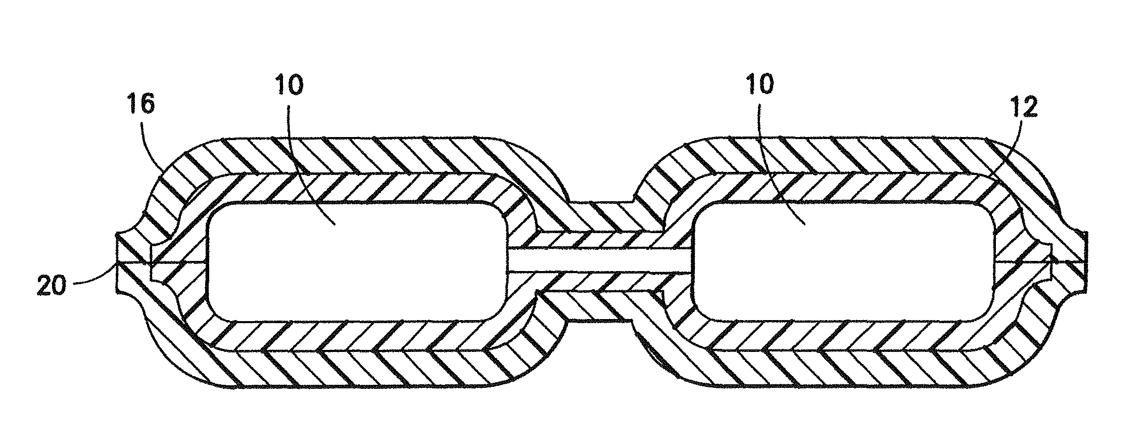 Protected filter units for safety filtration and method for production thereof