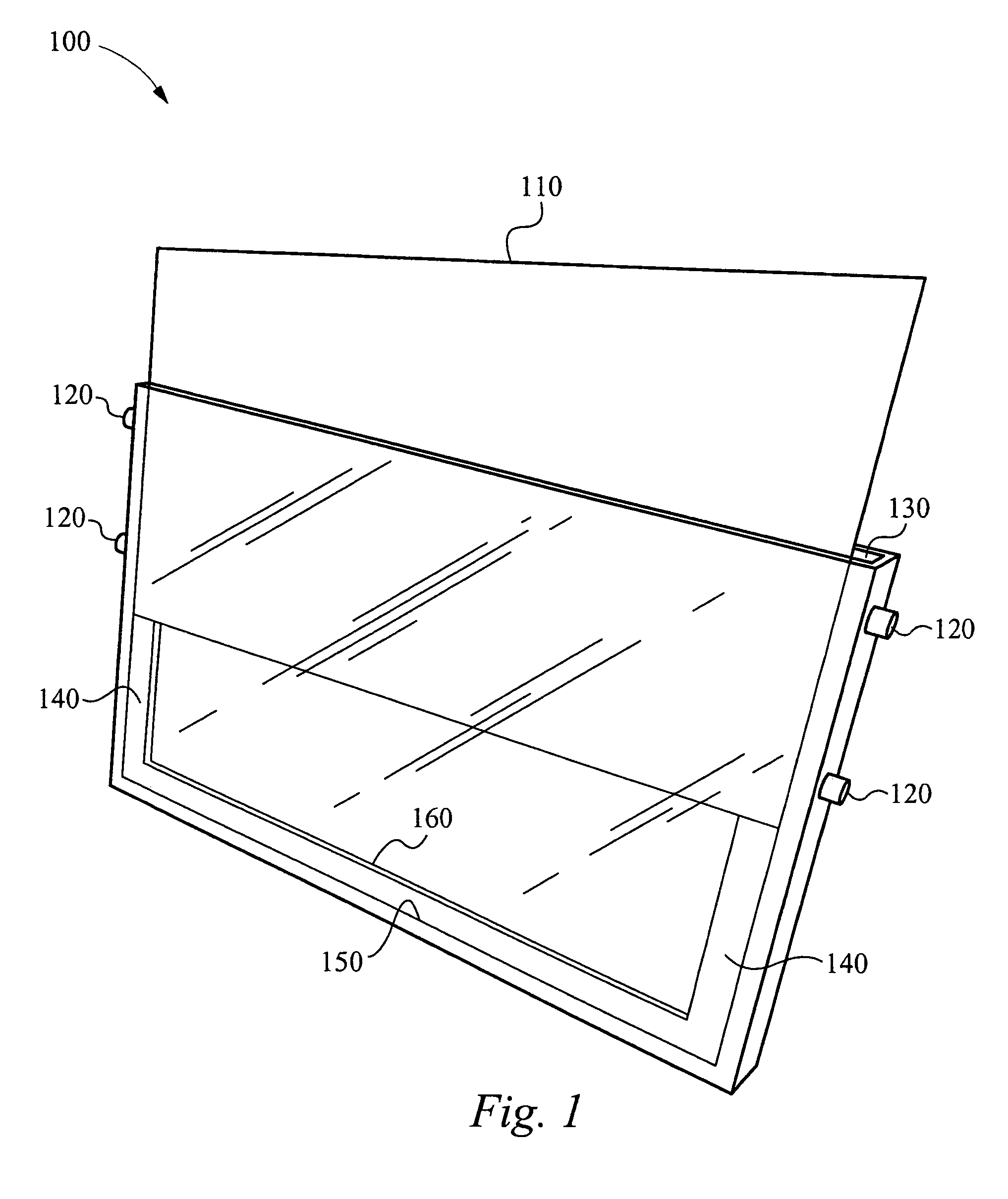 Storage bin with attachable label holder