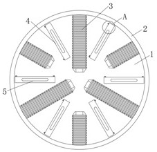 Water jet cutter for cutter head of shield tunneling machine