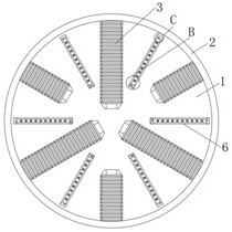 Water jet cutter for cutter head of shield tunneling machine