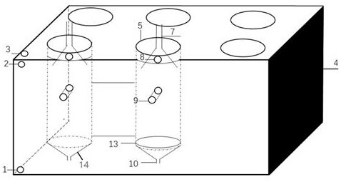 Array interconnection type electrode UASB reactor group