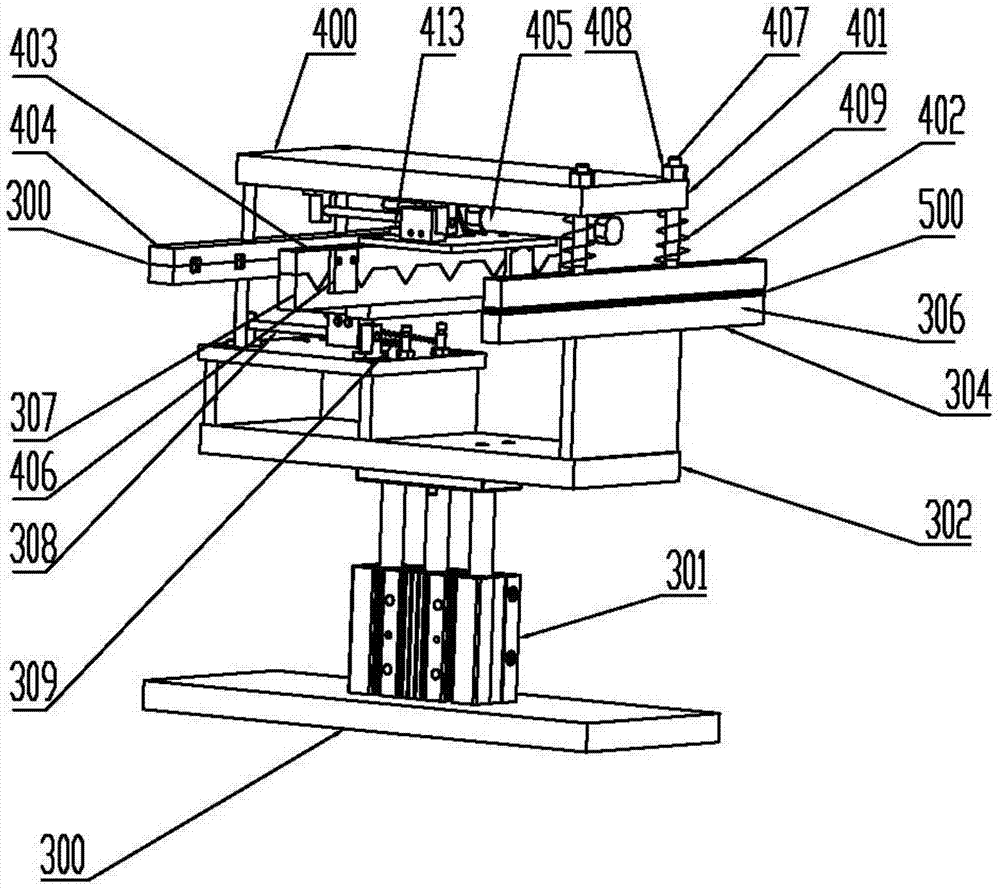 Assembling mechanism used for assembling vein needle and infusion hose