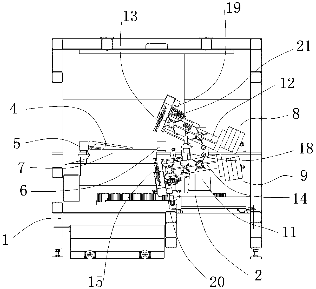 Grinding machine for grinding edges of metal workpieces