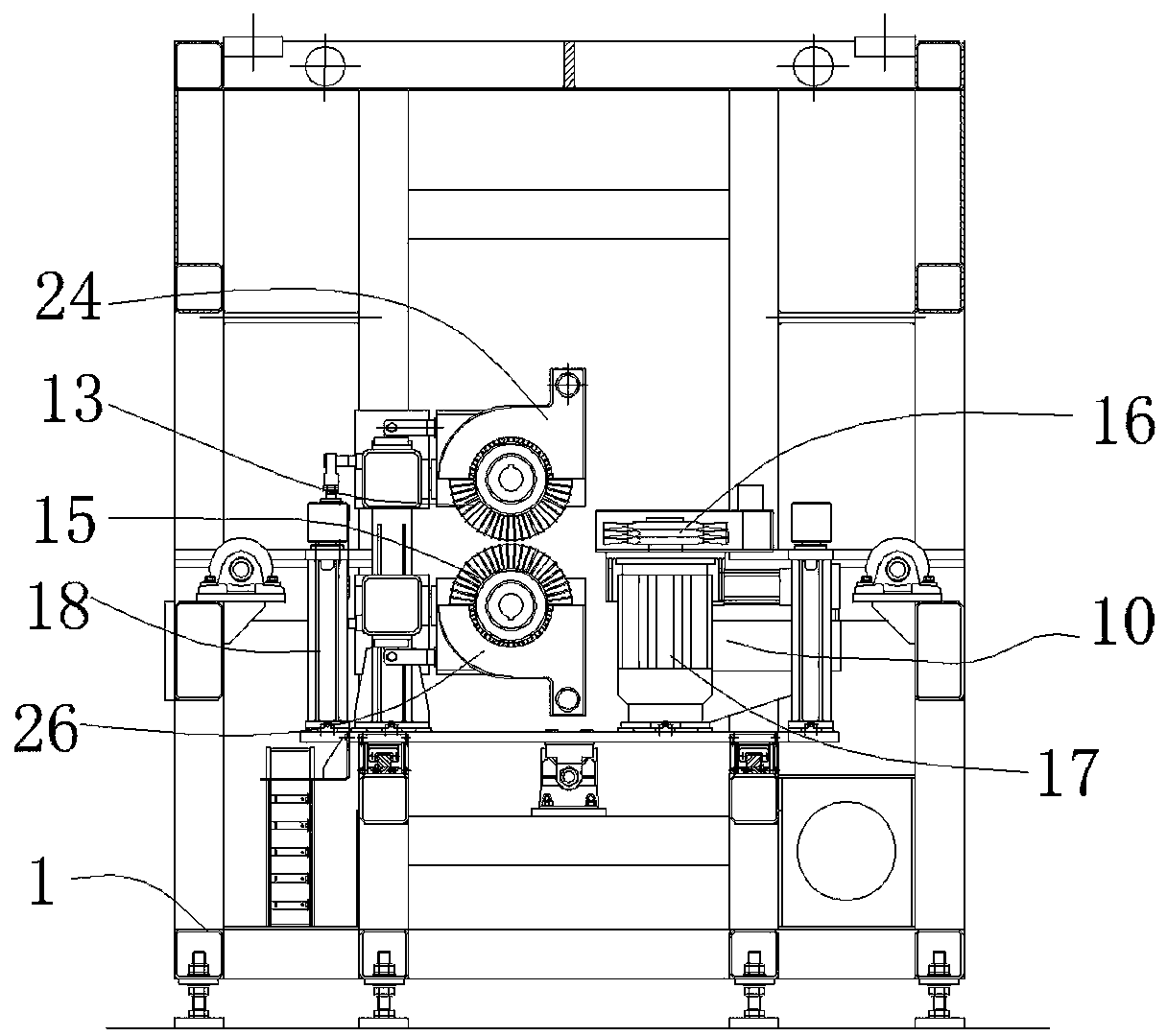 Grinding machine for grinding edges of metal workpieces