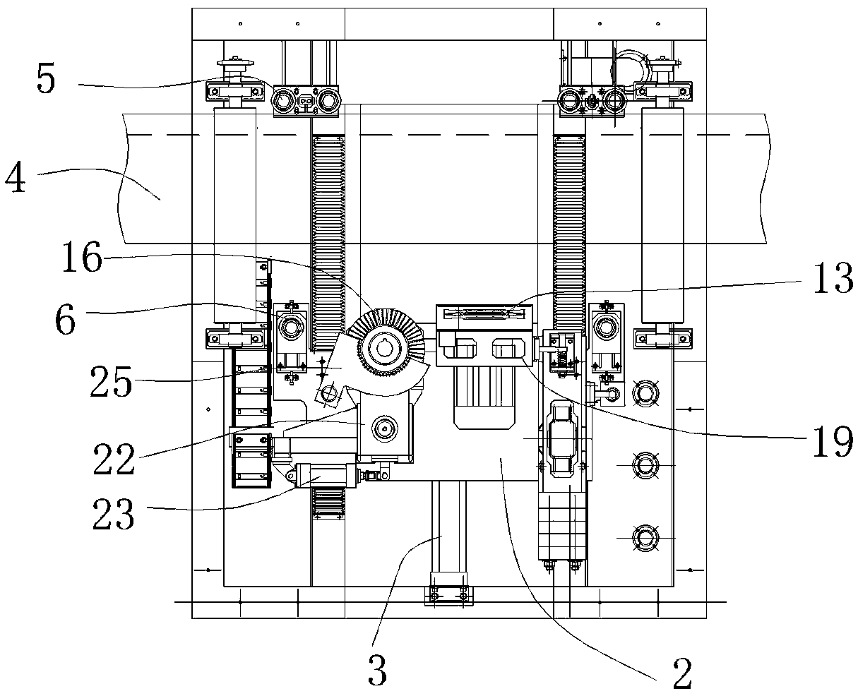 Grinding machine for grinding edges of metal workpieces