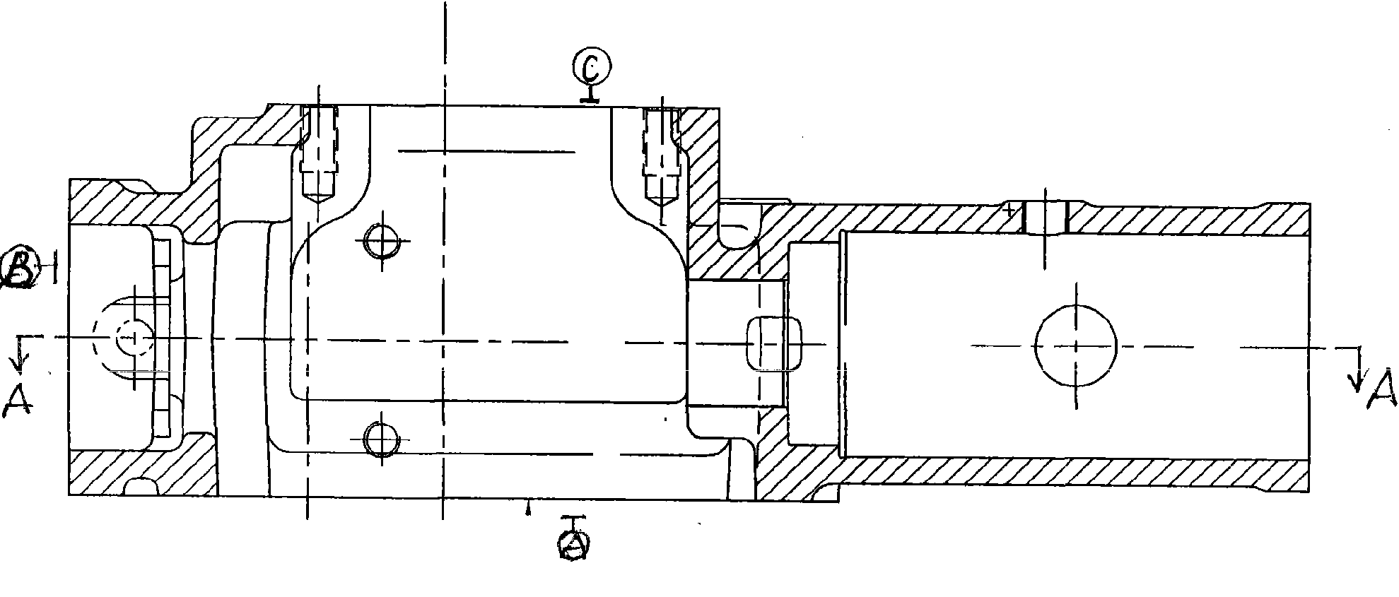 Method for processing small cover shell of automobile parts