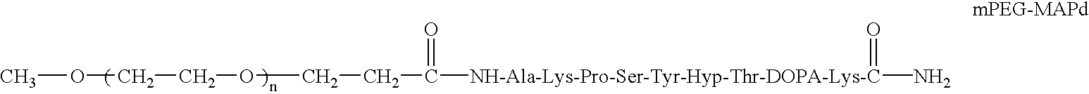 Adhesive DOPA-containing polymers and related methods of use