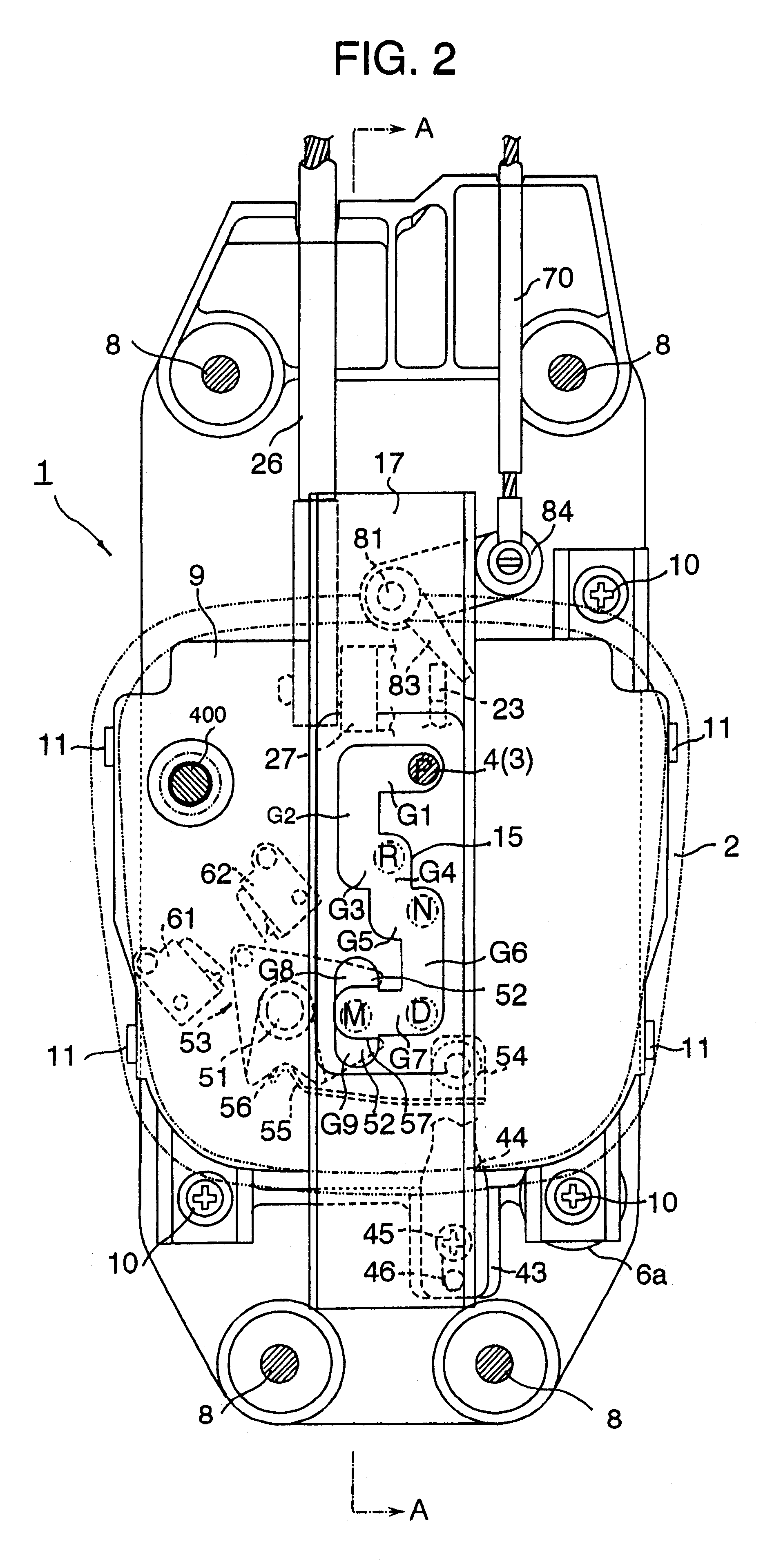 Shift select lever device for manually-shiftable automatic transmission