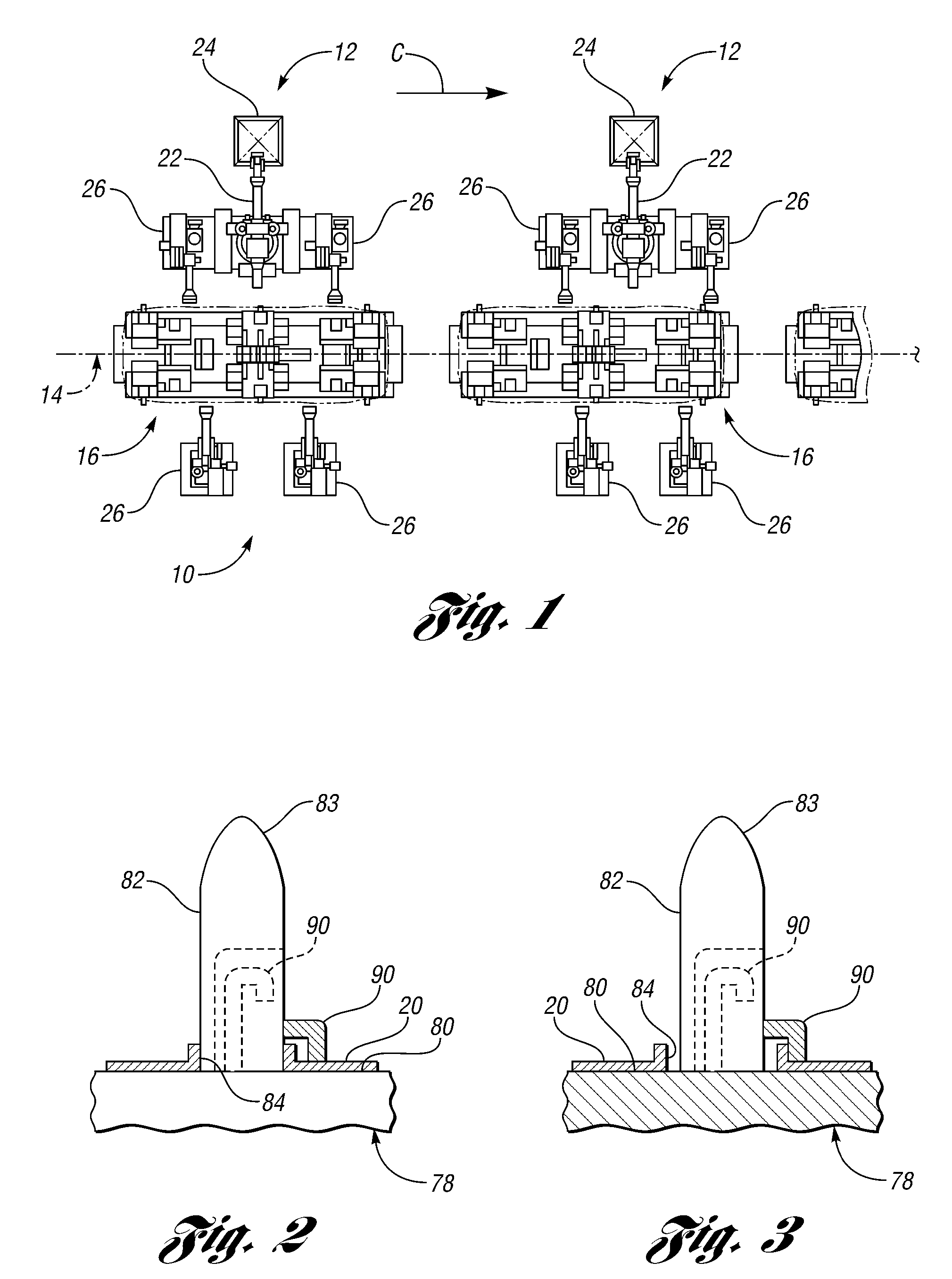 Assembly line vehicle body positioning