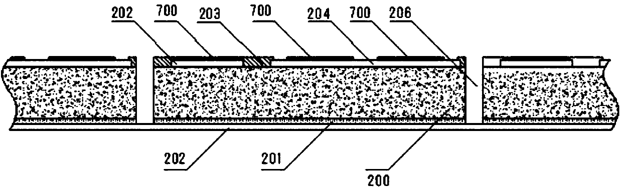 Fan-out-shaped packaging structure of large power MOSFET and manufacturing technology