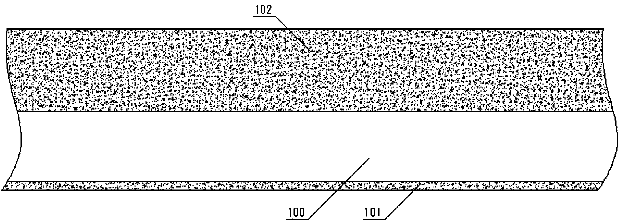 Fan-out-shaped packaging structure of large power MOSFET and manufacturing technology