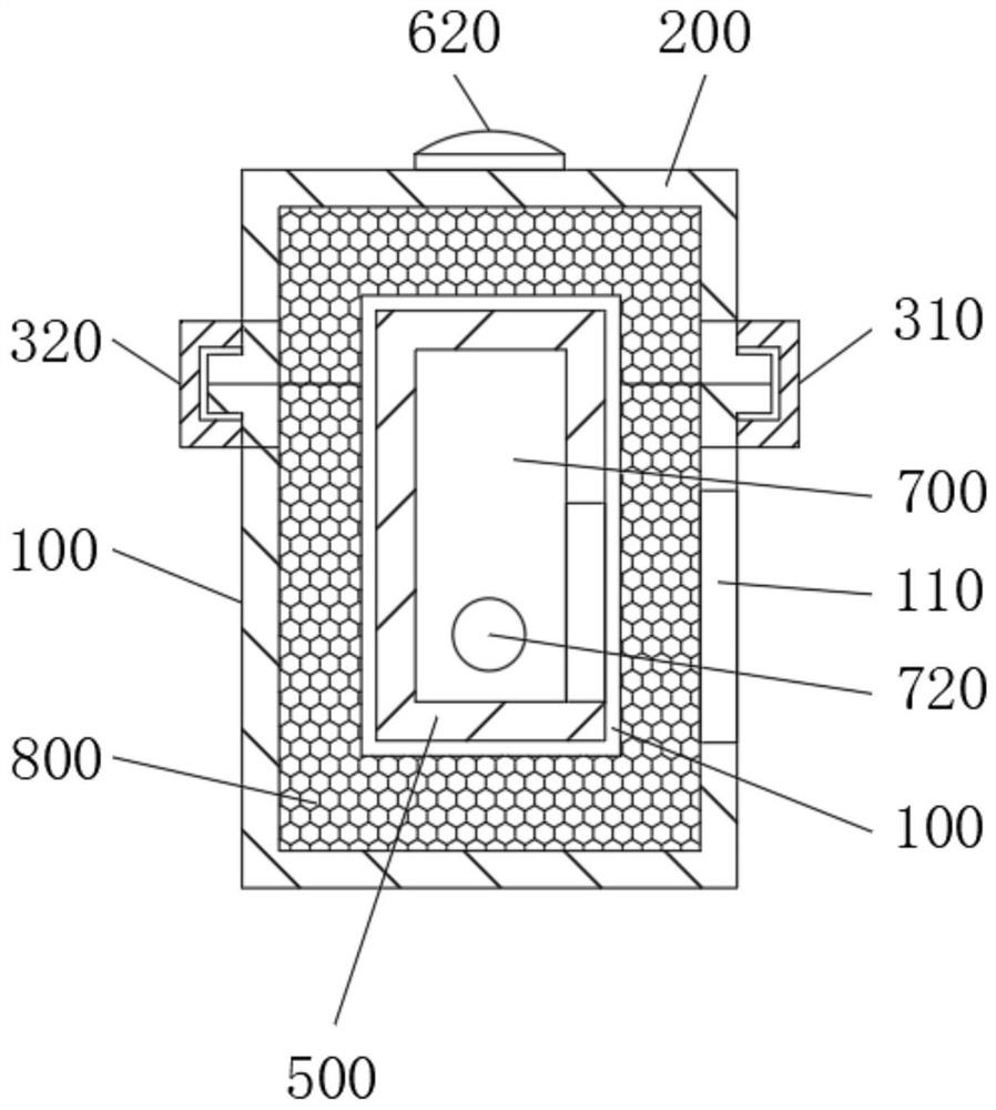 High-sensitivity intelligent water meter with anti-freezing function