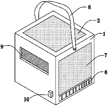 Portable refrigerated cabinet for fruit and vegetable food safety monitoring