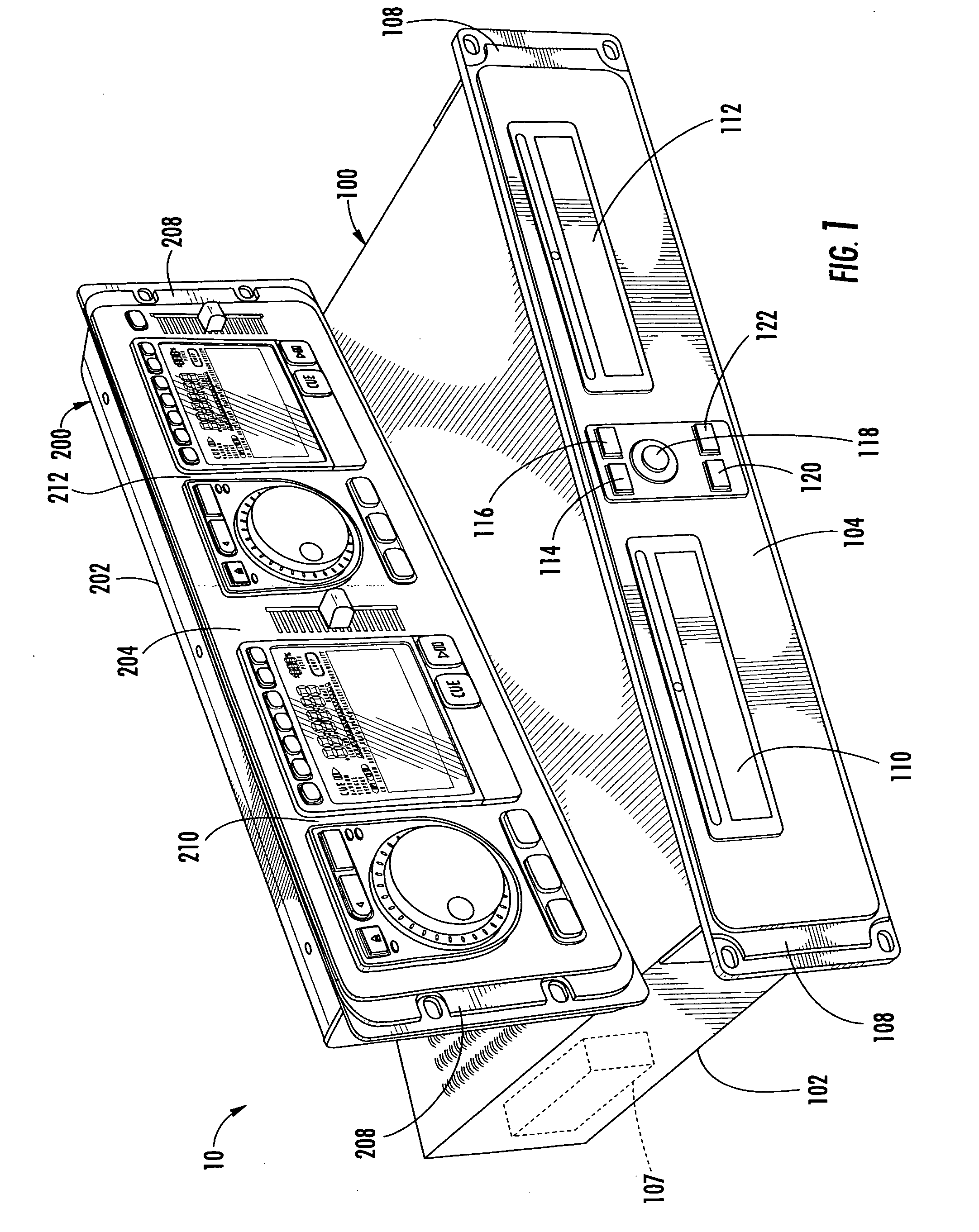 Digital music system for disc jockeys