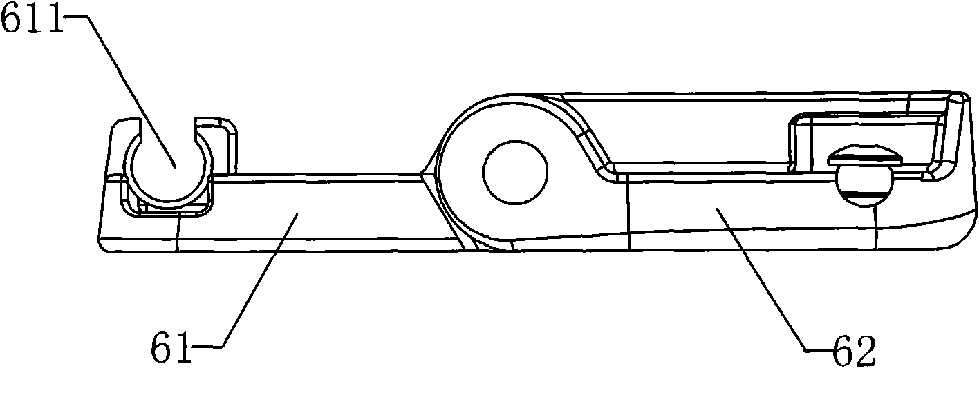 Internal-locking wire-control folding system