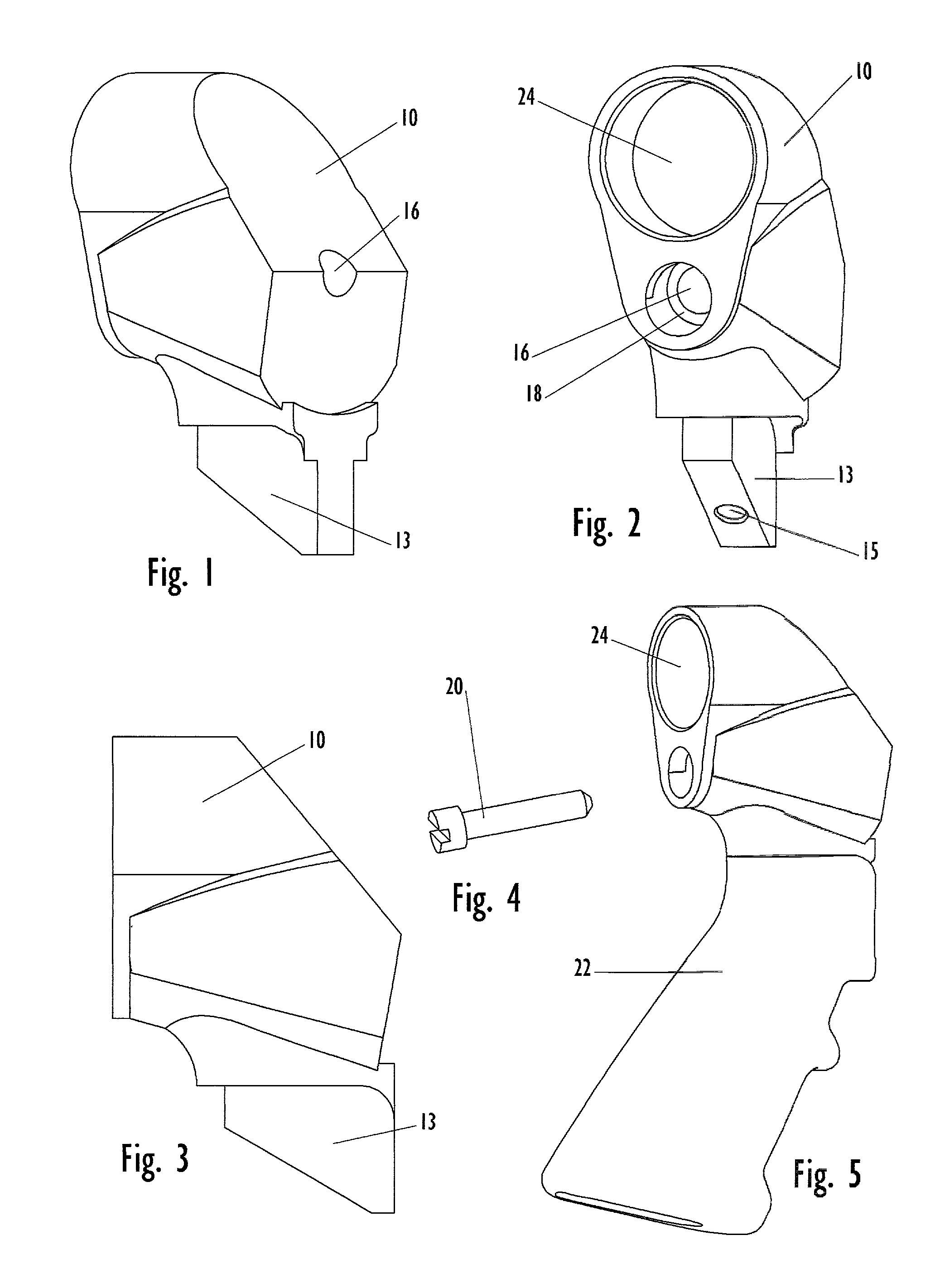 Firearm interface for a buttstock and pistol grip