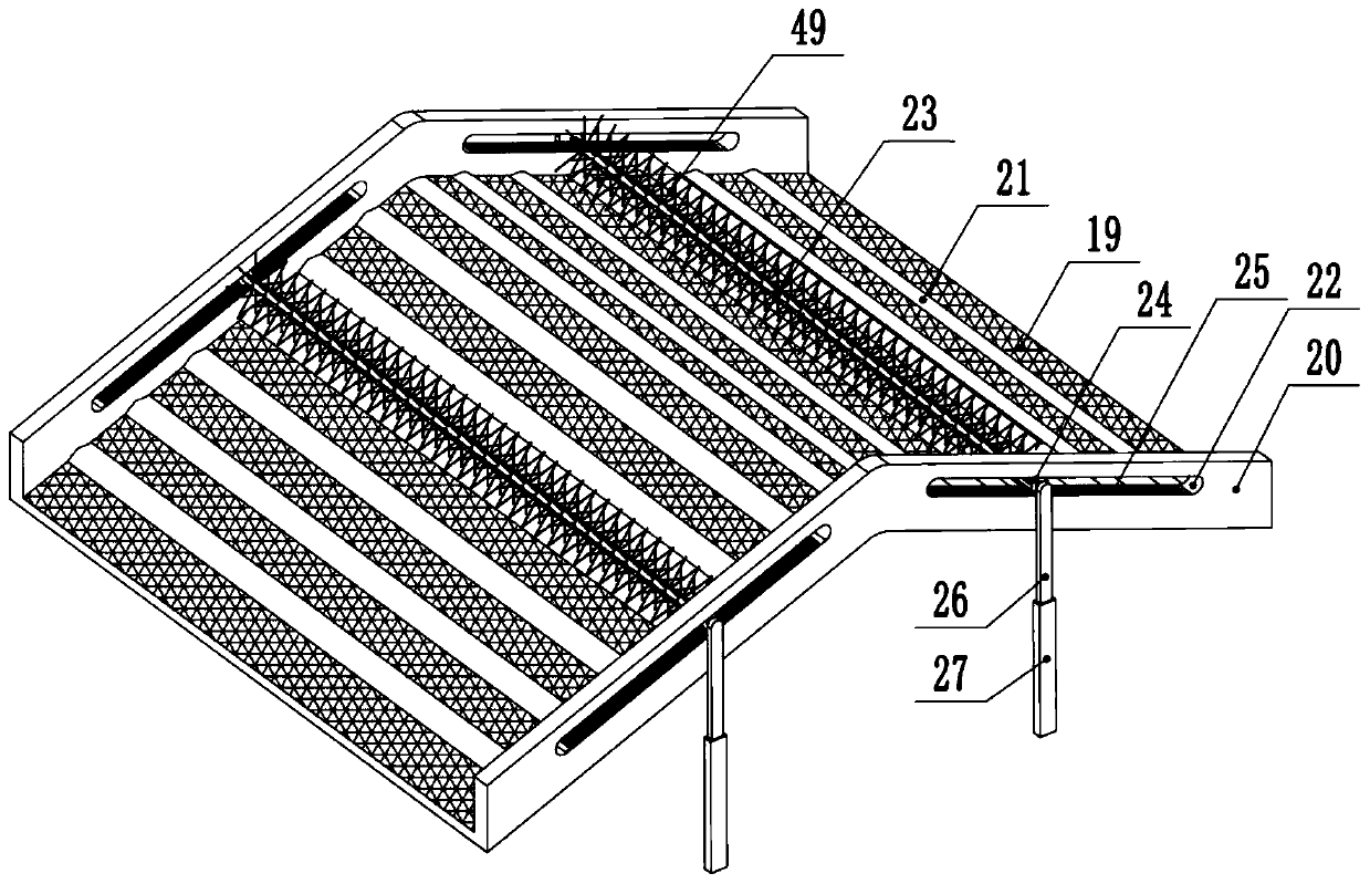 Device capable of using garbage incineration power generation smoke for sludge incineration