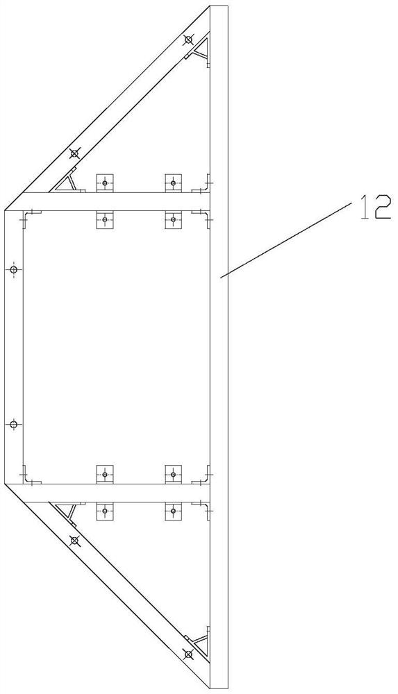 Honeycomb core welding frame